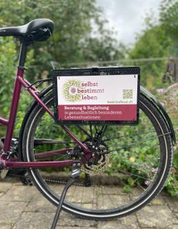 Werbung am Velo