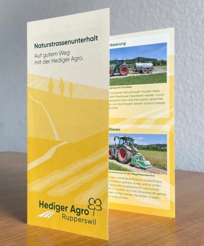 Das neue Erscheinungsbild kommt auf allen Drucksachen zum Einsatz