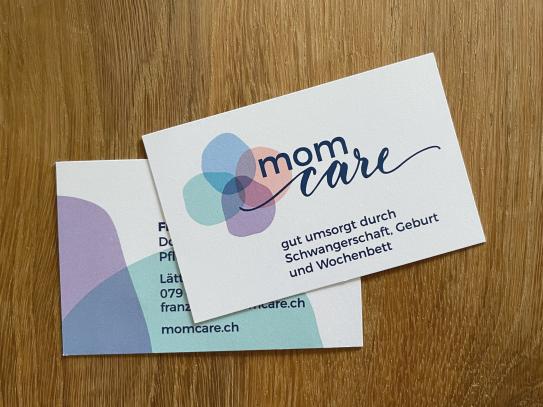 Momcare Visitenkarte