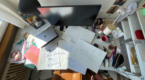 Arbeitsplatz – analog und digital