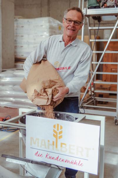 Der Erfinder und Gründer von Mahlbert: Albert Lehmann