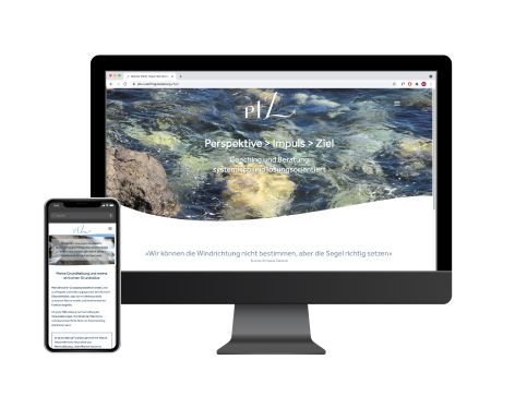 Webauftritt PIZ Coaching und Beratung