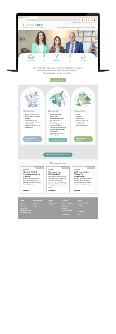 Webauftritt fuhrer-mna