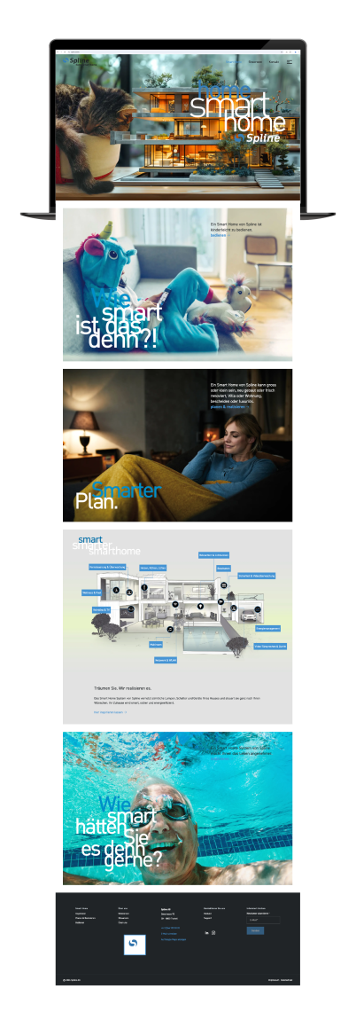 Redesign Webauftritt Spline AG